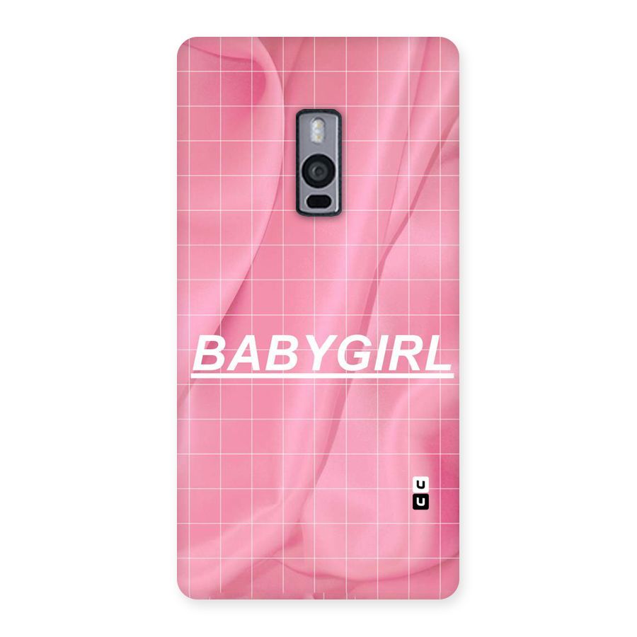 Baby Girl Check Back Case for OnePlus Two