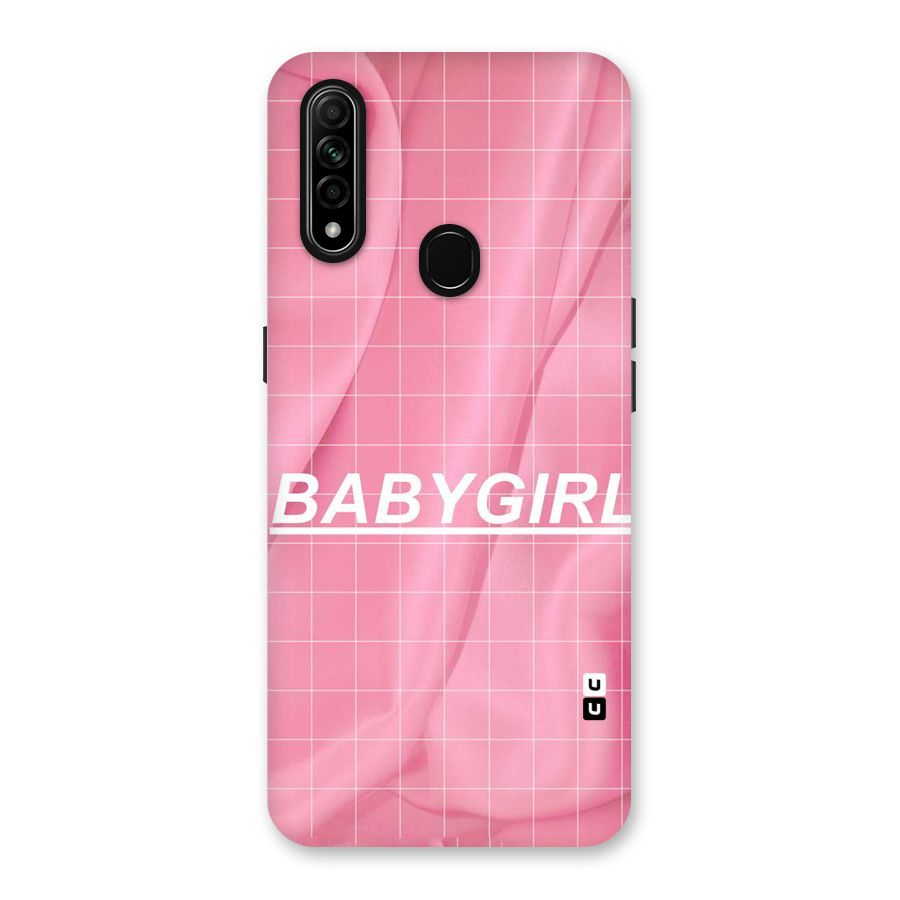 Baby Girl Check Back Case for Oppo A31