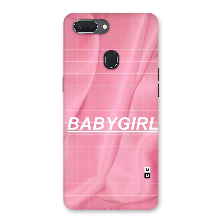 Baby Girl Check Back Case for Oppo Realme 2