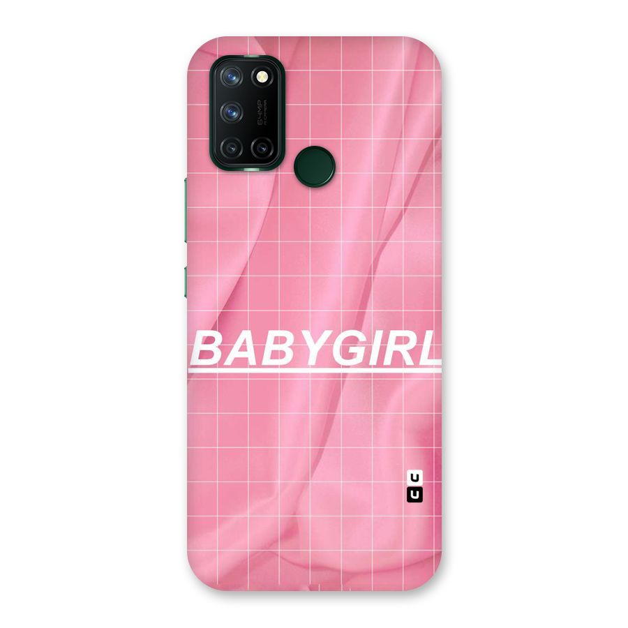 Baby Girl Check Back Case for Realme 7i