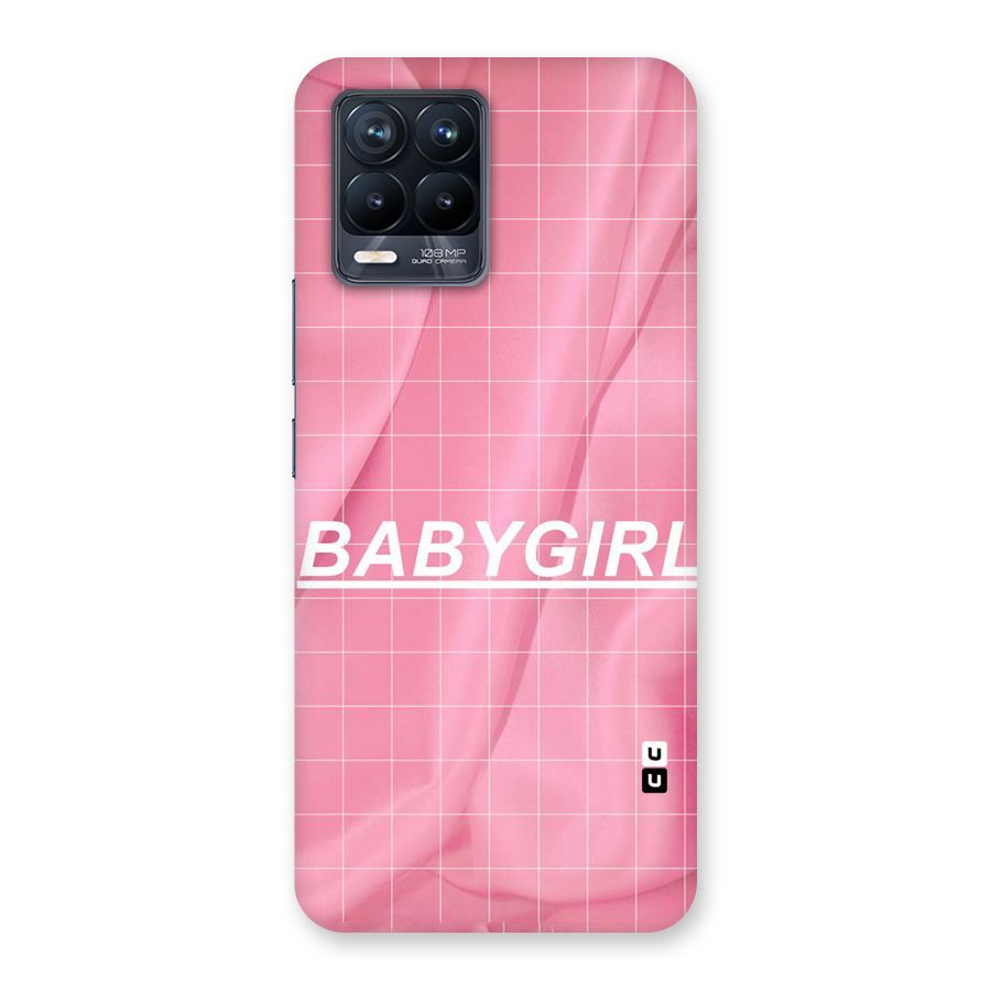 Baby Girl Check Back Case for Realme 8 Pro