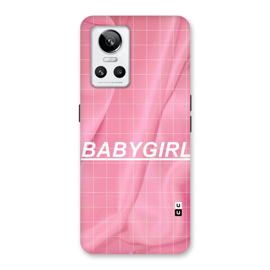Baby Girl Check Back Case for Realme GT Neo 3