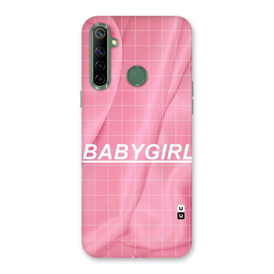 Baby Girl Check Back Case for Realme Narzo 10