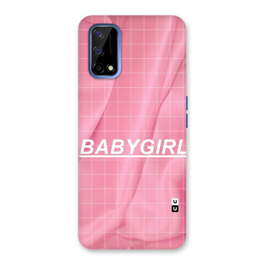 Baby Girl Check Back Case for Realme Narzo 30 Pro