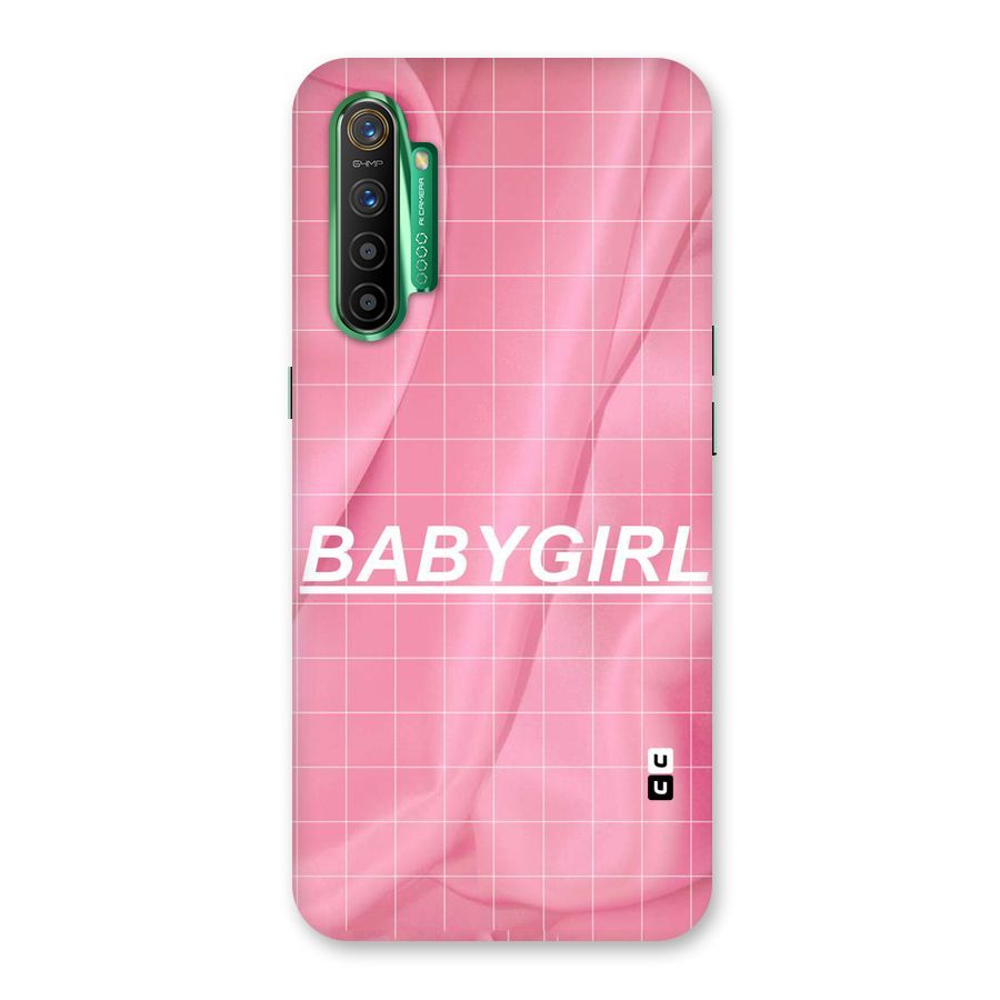 Baby Girl Check Back Case for Realme X2
