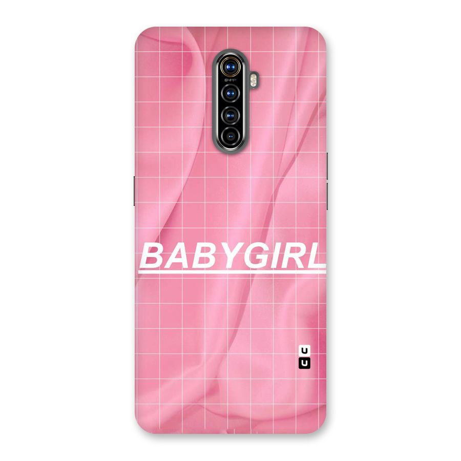 Baby Girl Check Back Case for Realme X2 Pro