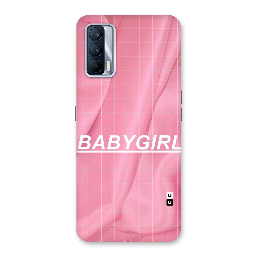 Baby Girl Check Back Case for Realme X7