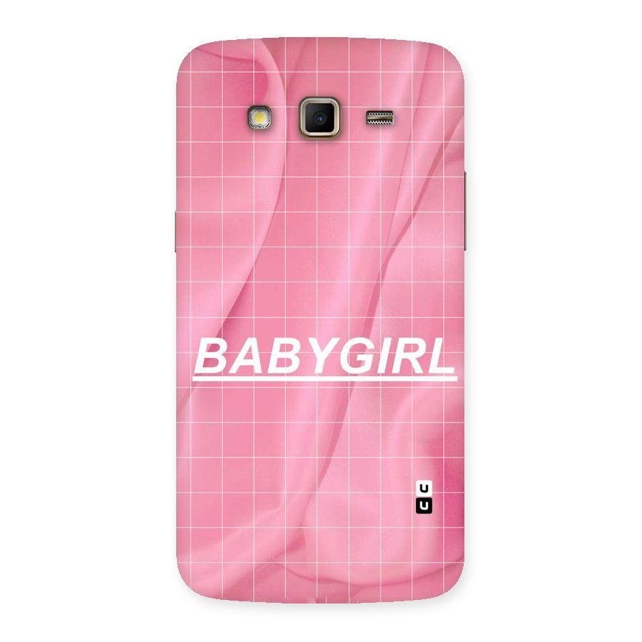 Baby Girl Check Back Case for Samsung Galaxy Grand 2