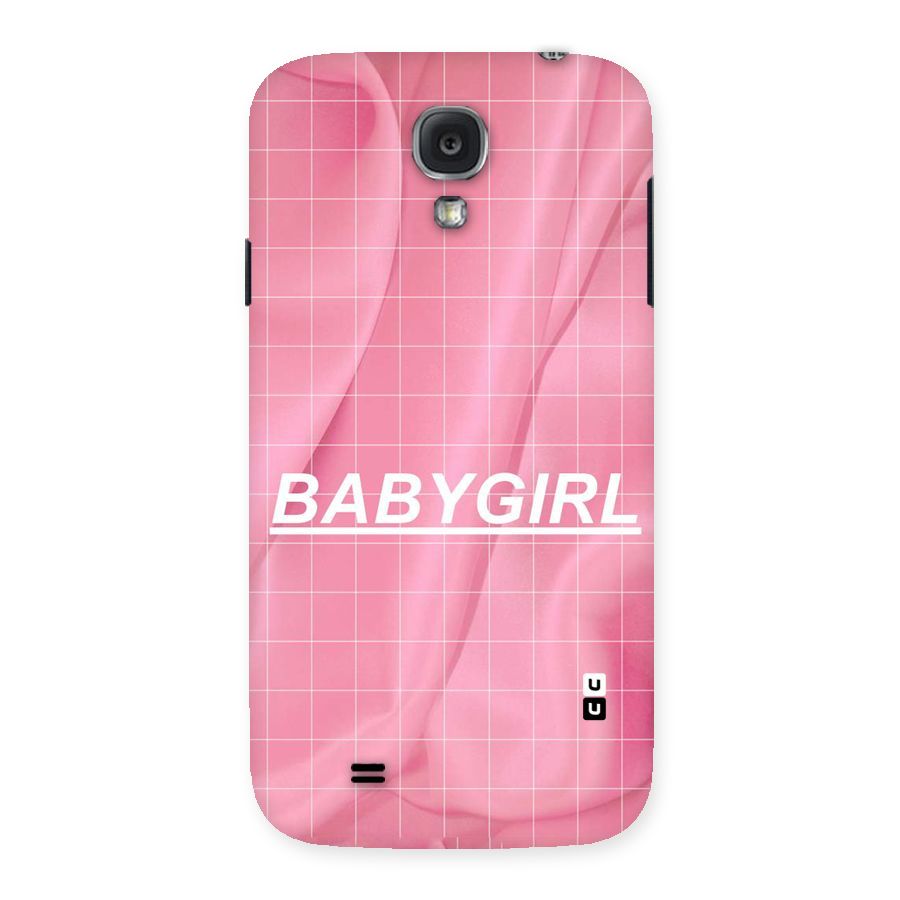 Baby Girl Check Back Case for Samsung Galaxy S4