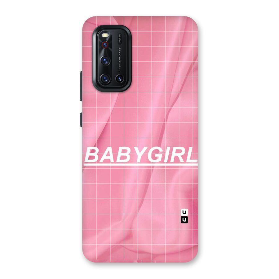 Baby Girl Check Back Case for Vivo V19