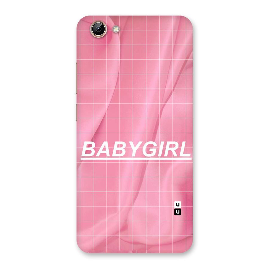 Baby Girl Check Back Case for Vivo Y71i