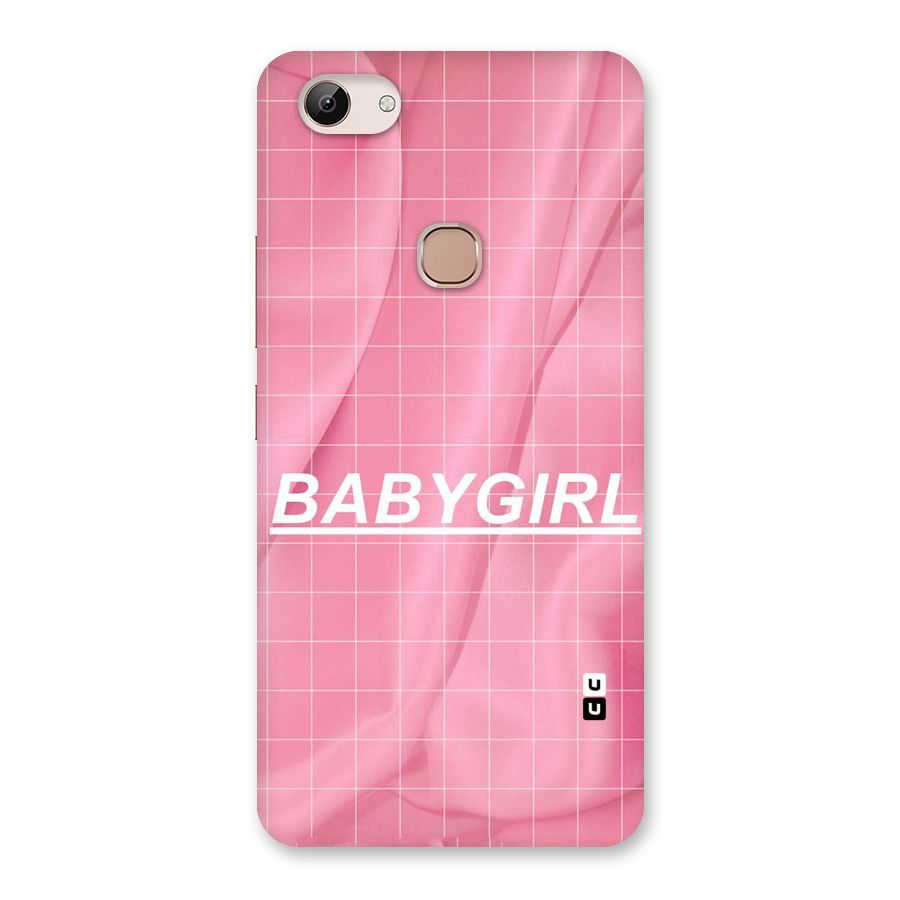 Baby Girl Check Back Case for Vivo Y83