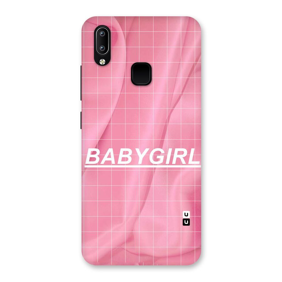 Baby Girl Check Back Case for Vivo Y93