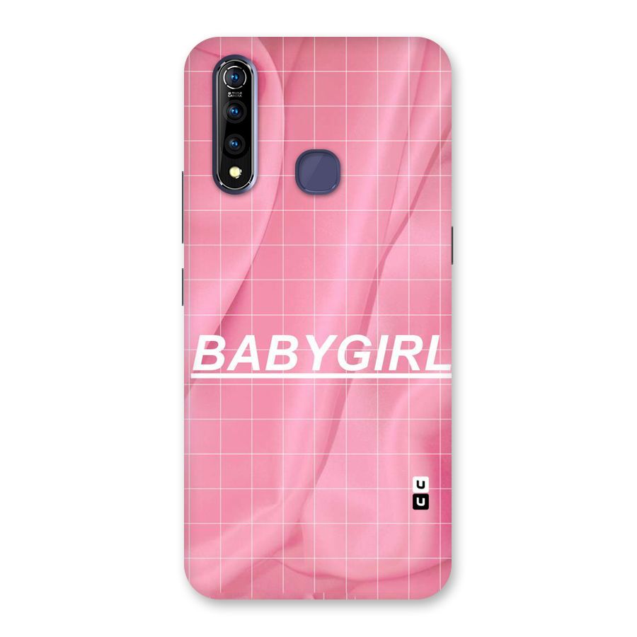 Baby Girl Check Back Case for Vivo Z1 Pro