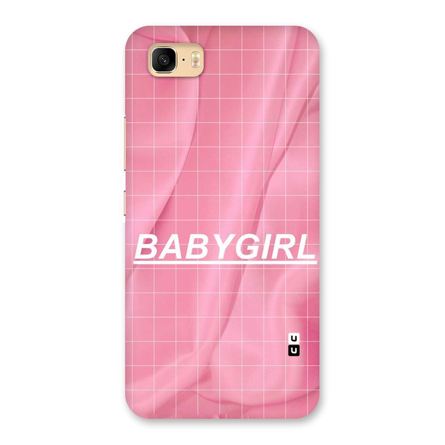Baby Girl Check Back Case for Zenfone 3s Max