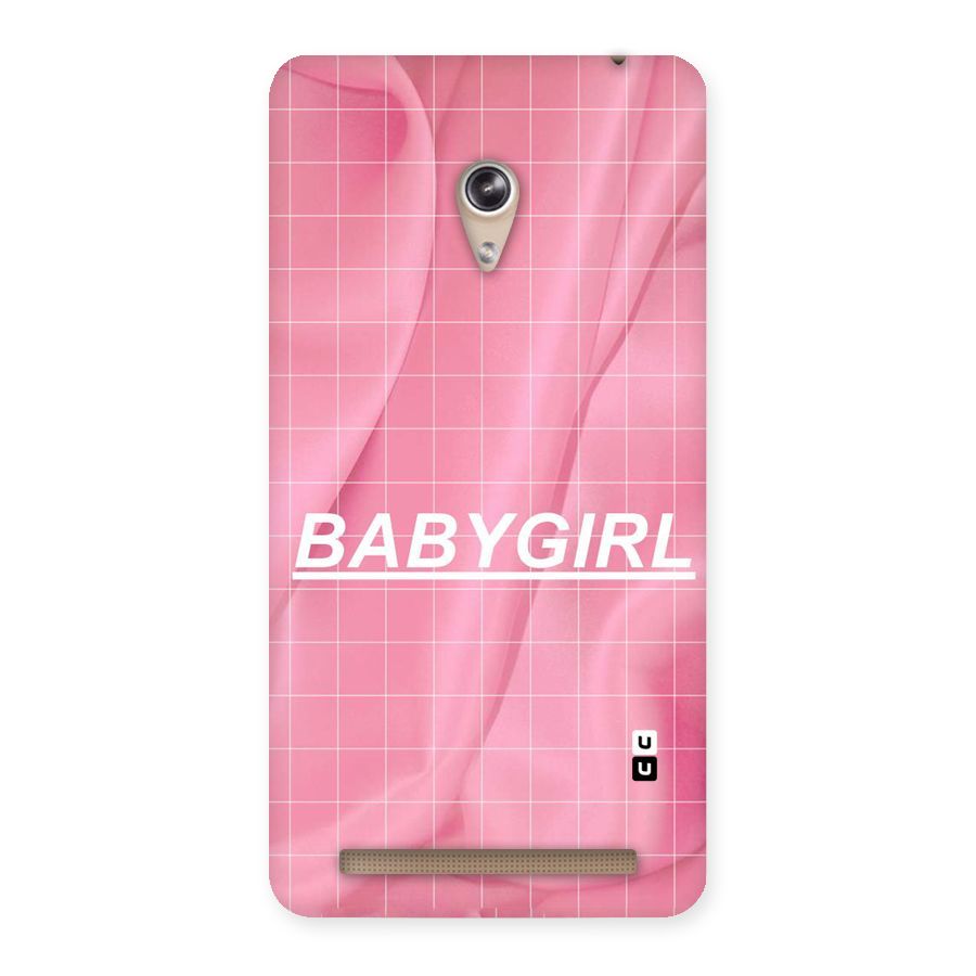 Baby Girl Check Back Case for Zenfone 6