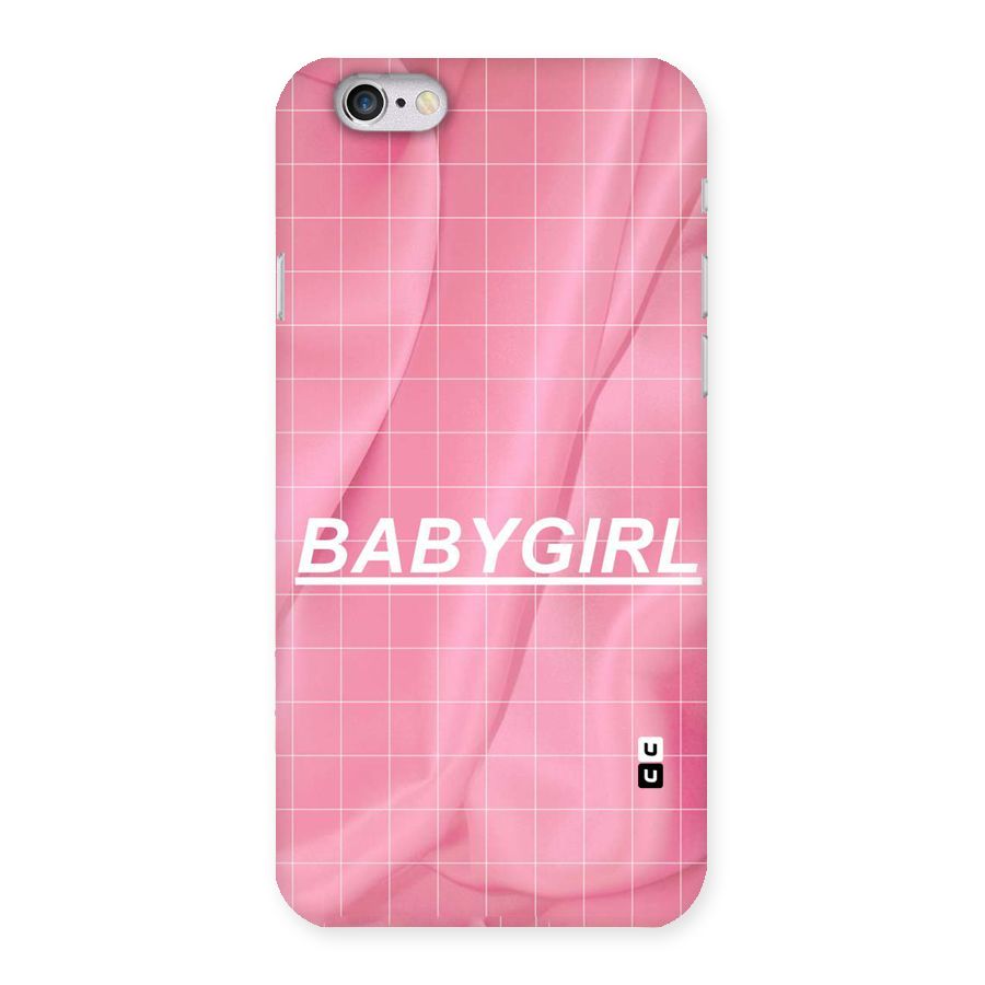 Baby Girl Check Back Case for iPhone 6 6S
