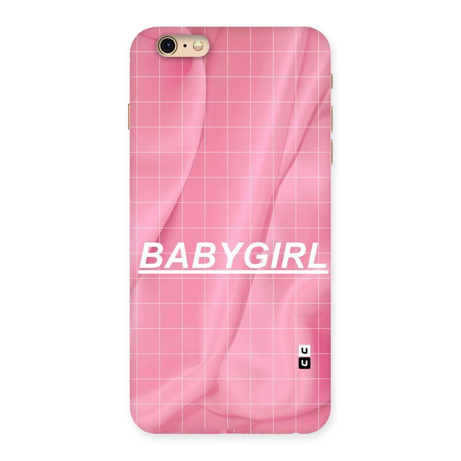 Baby Girl Check Back Case for iPhone 6 Plus 6S Plus