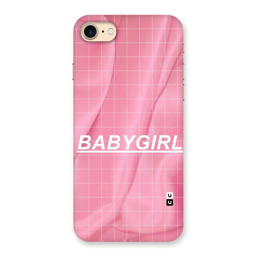 Baby Girl Check Back Case for iPhone 7