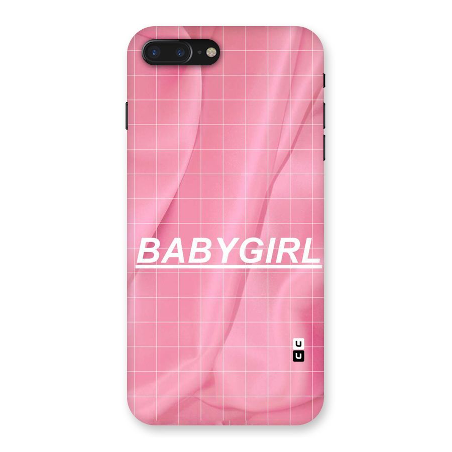 Baby Girl Check Back Case for iPhone 7 Plus
