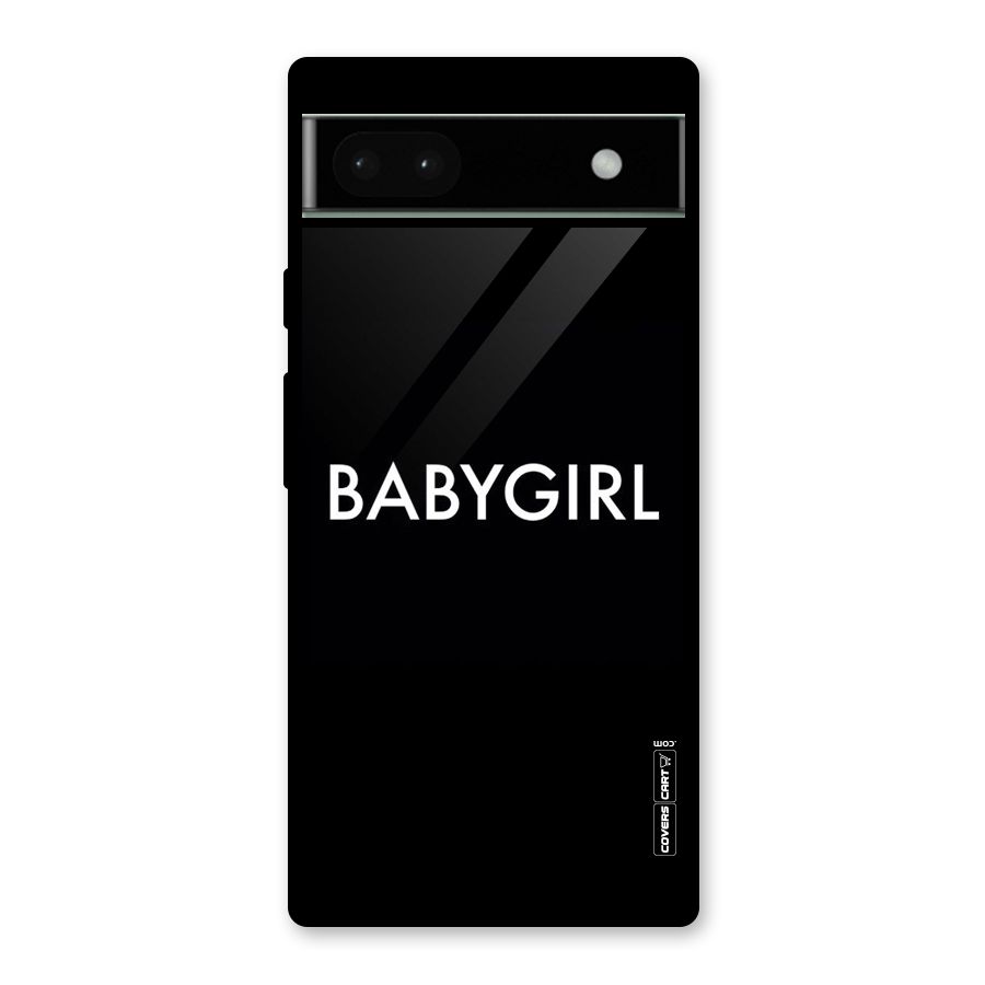 Baby Girl Glass Back Case for Google Pixel 6a
