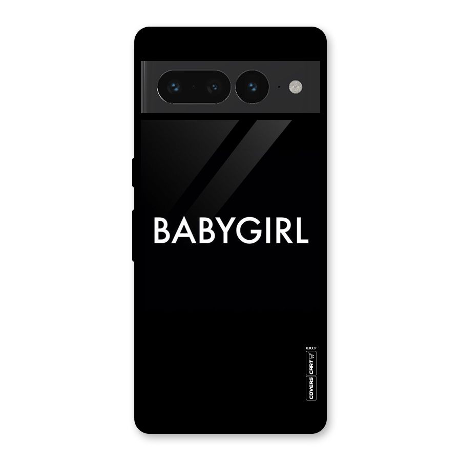 Baby Girl Glass Back Case for Google Pixel 7 Pro