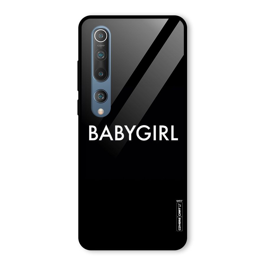 Baby Girl Glass Back Case for Mi 10