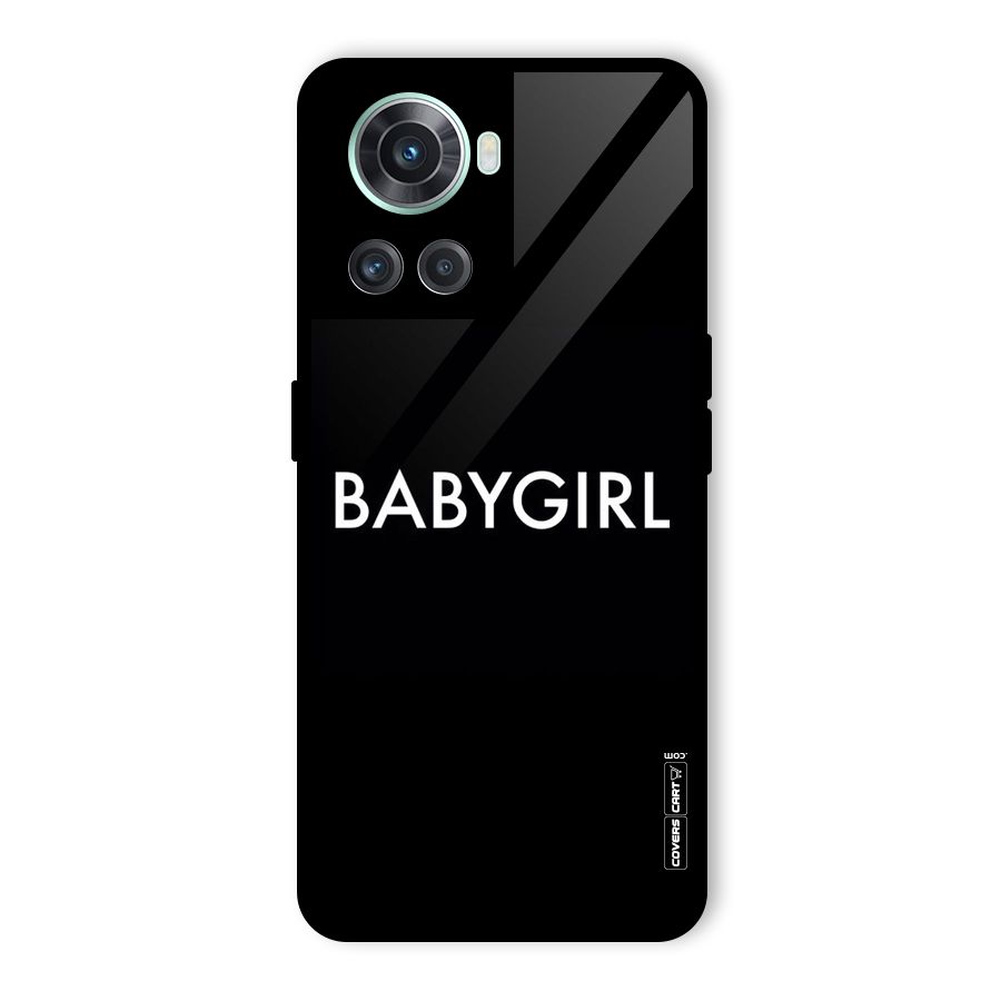 Baby Girl Glass Back Case for OnePlus 10R
