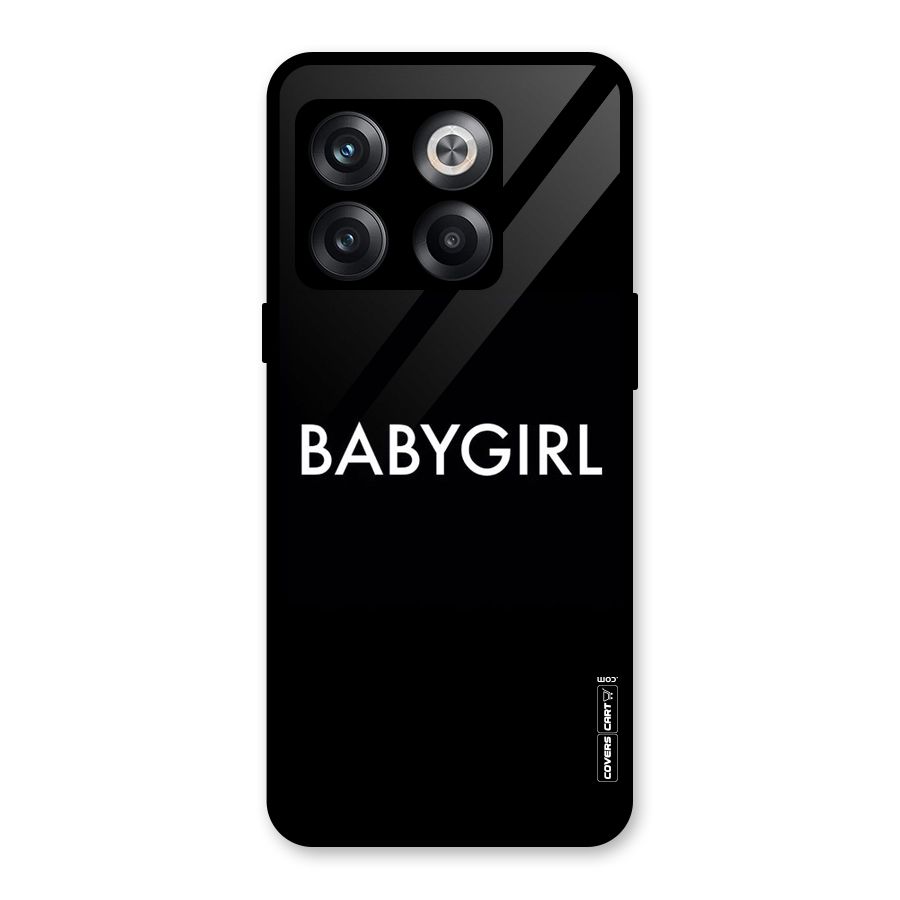 Baby Girl Glass Back Case for OnePlus 10T
