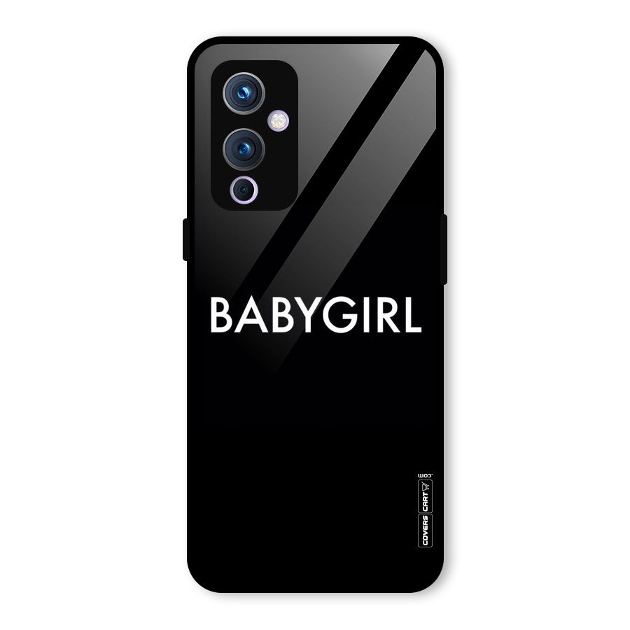 Baby Girl Glass Back Case for OnePlus 9