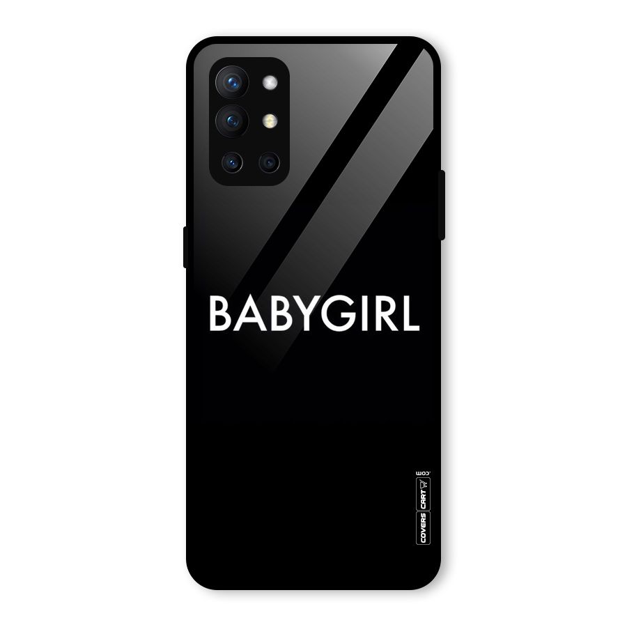 Baby Girl Glass Back Case for OnePlus 9R