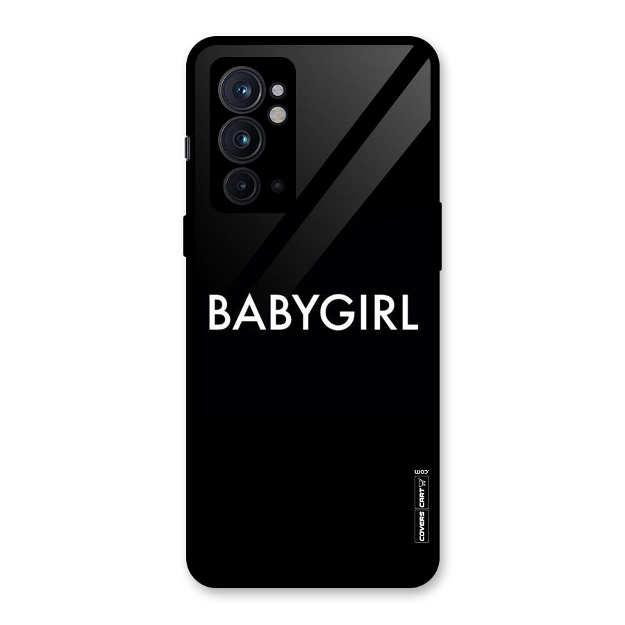 Baby Girl Glass Back Case for OnePlus 9RT 5G