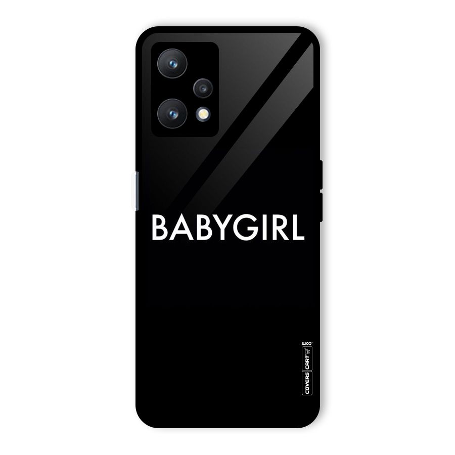 Baby Girl Glass Back Case for Realme 9 Pro 5G
