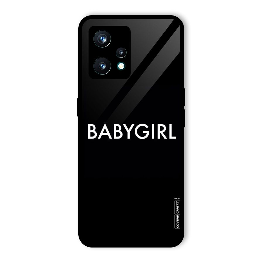 Baby Girl Glass Back Case for Realme 9 Pro Plus 5G