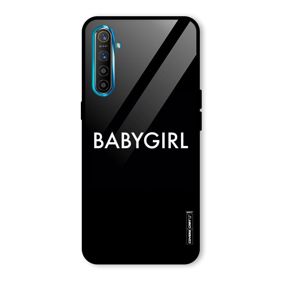 Baby Girl Glass Back Case for Realme X2