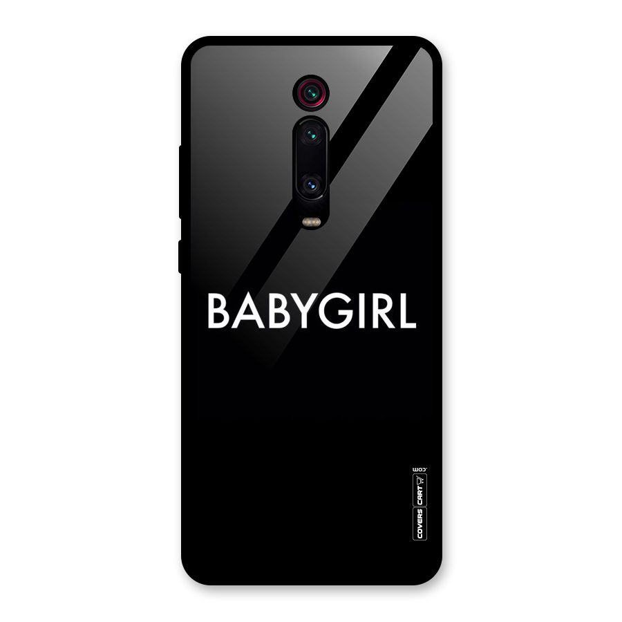 Baby Girl Glass Back Case for Redmi K20 Pro
