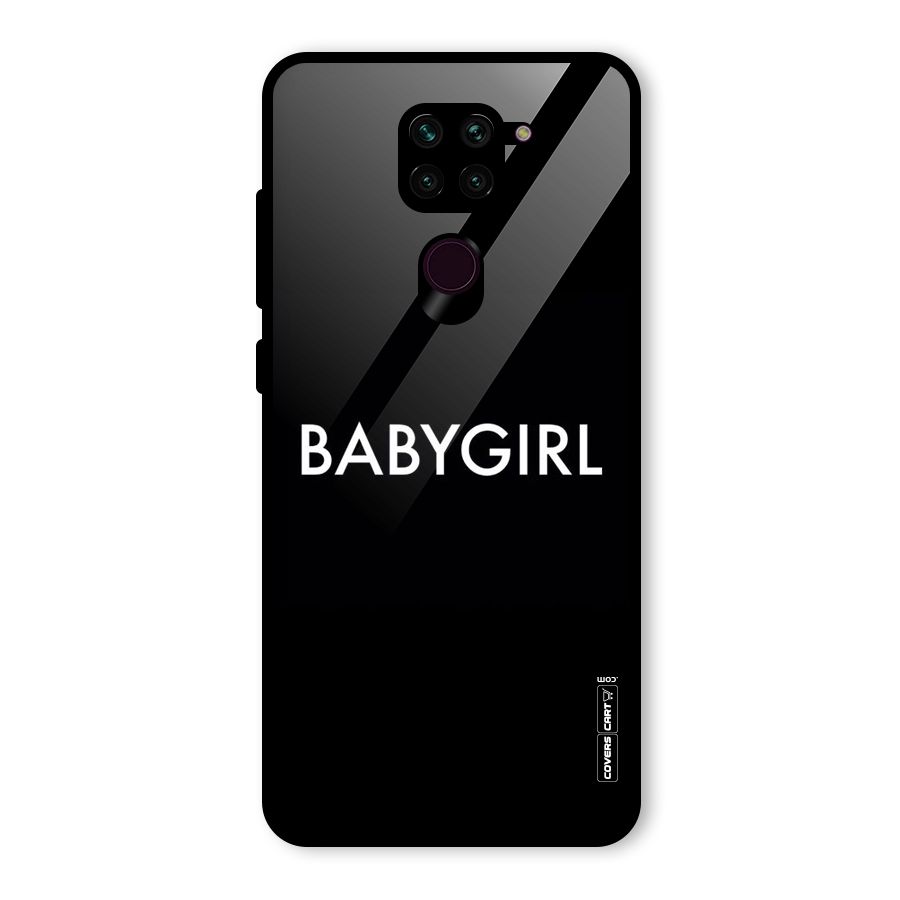 Baby Girl Glass Back Case for Redmi Note 9