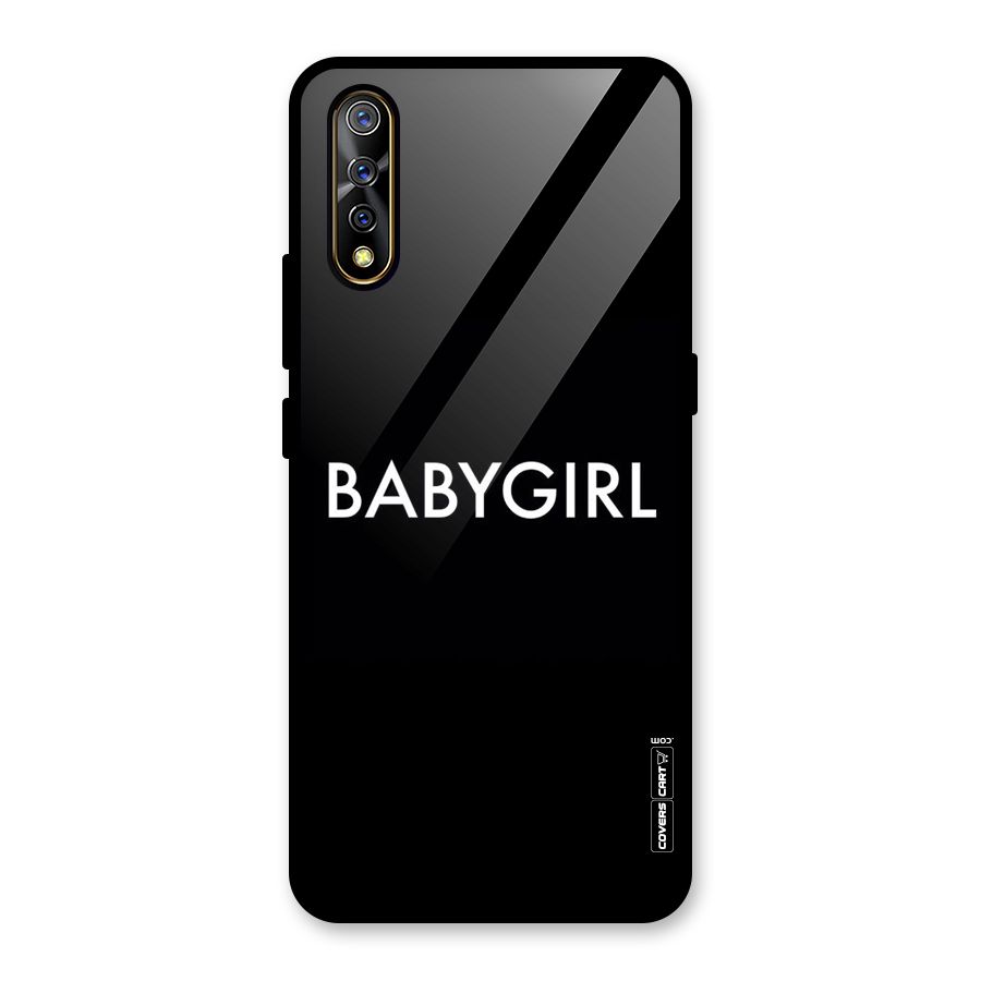 Baby Girl Glass Back Case for Vivo S1