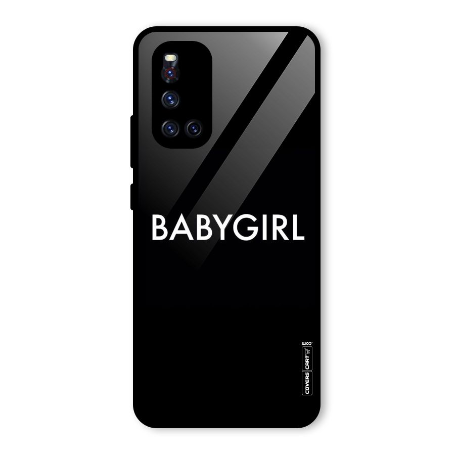 Baby Girl Glass Back Case for Vivo V19