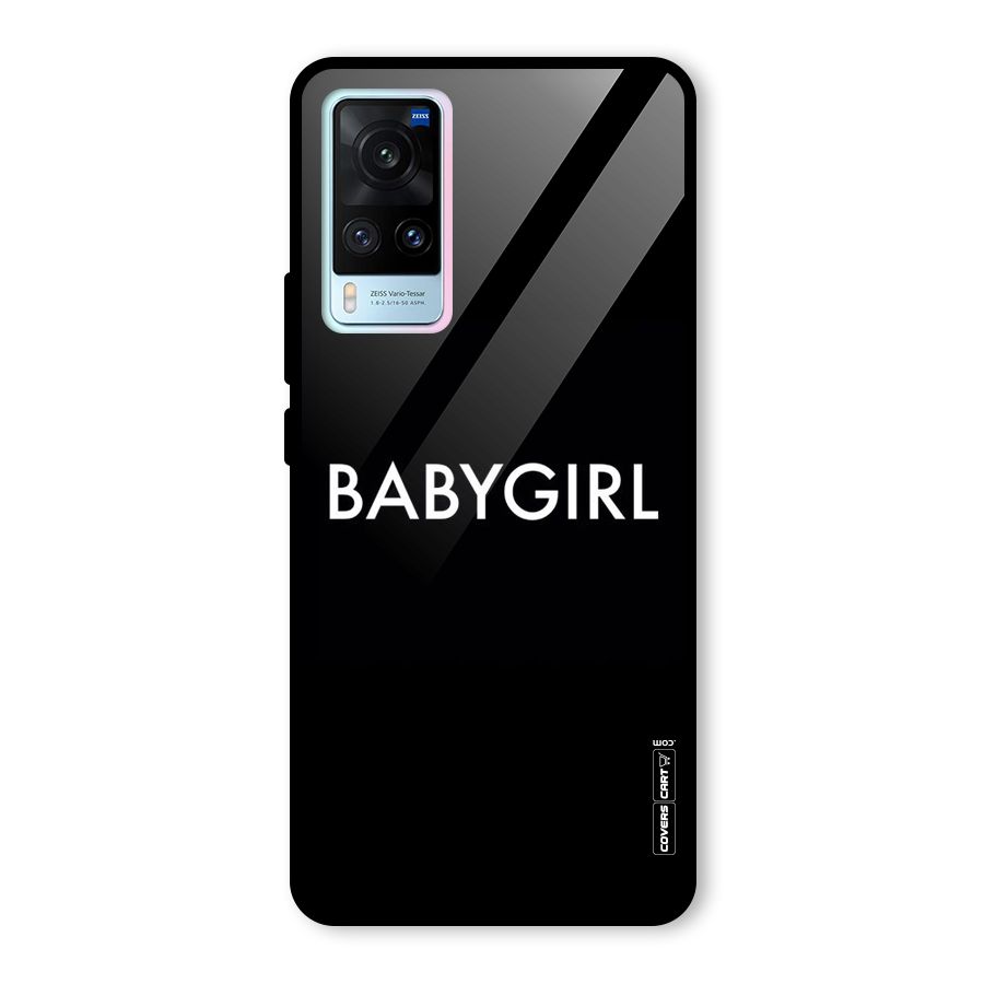 Baby Girl Glass Back Case for Vivo X60