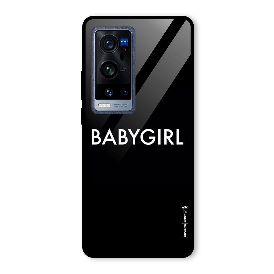 Baby Girl Glass Back Case for Vivo X60 Pro Plus
