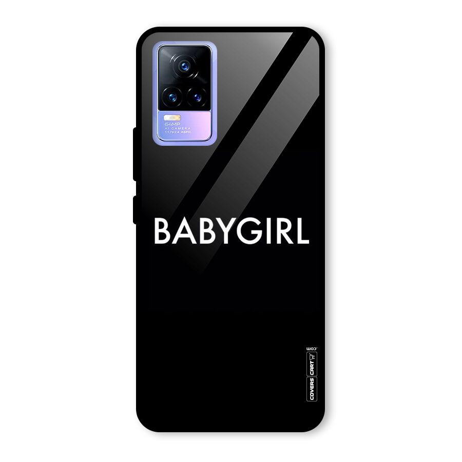 Baby Girl Glass Back Case for Vivo Y73
