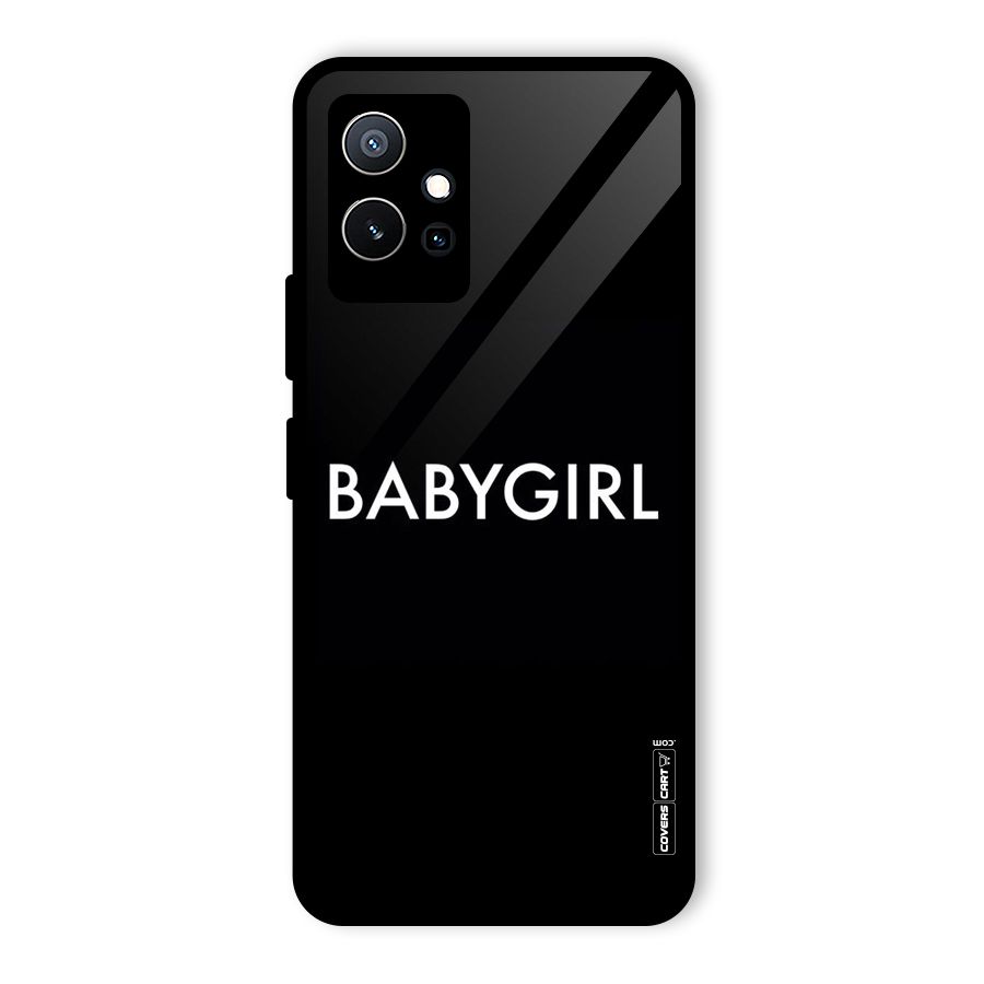Baby Girl Glass Back Case for Vivo Y75 5G