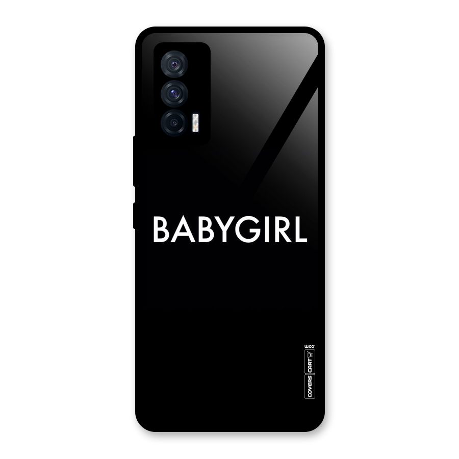 Baby Girl Glass Back Case for Vivo iQOO 7 5G