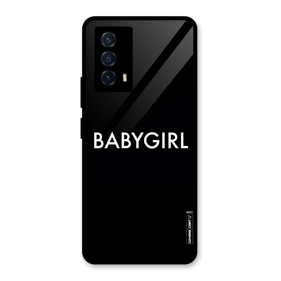 Baby Girl Glass Back Case for Vivo iQOO Z5