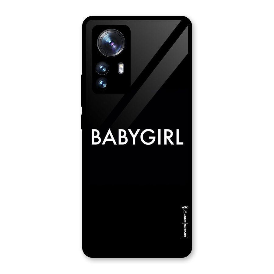 Baby Girl Glass Back Case for Xiaomi 12 Pro