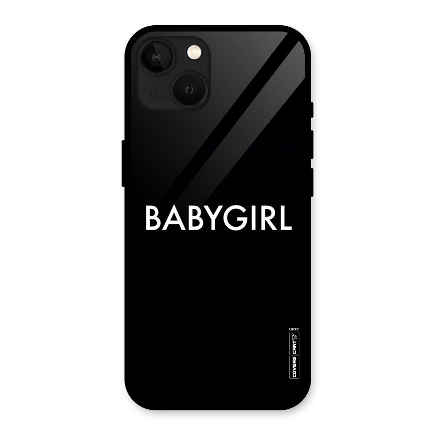 Baby Girl Glass Back Case for iPhone 13
