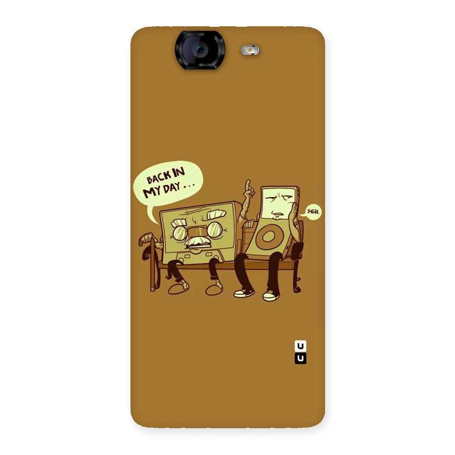 Back In Day Casette Back Case for Canvas Knight A350