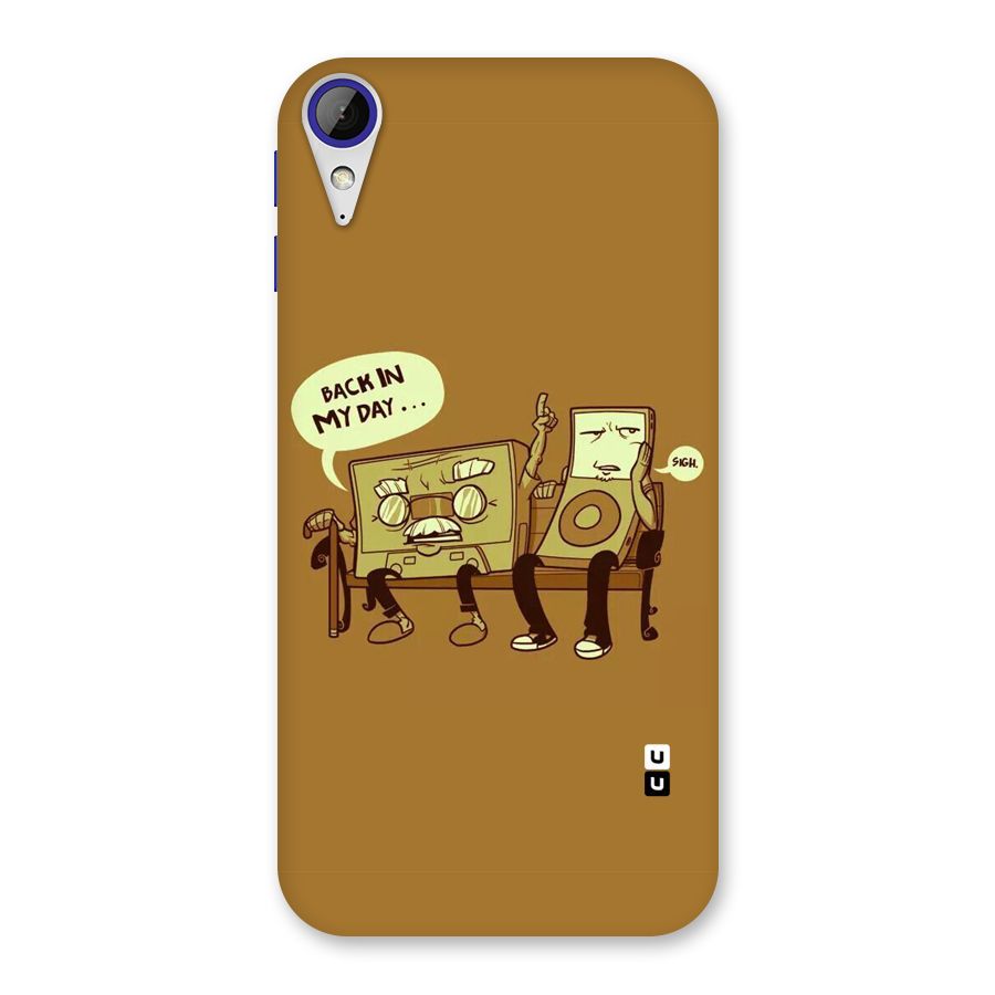 Back In Day Casette Back Case for Desire 830