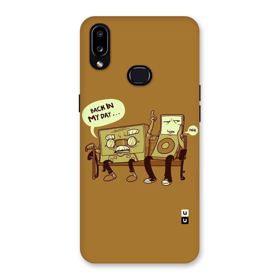 Back In Day Casette Back Case for Galaxy A10s
